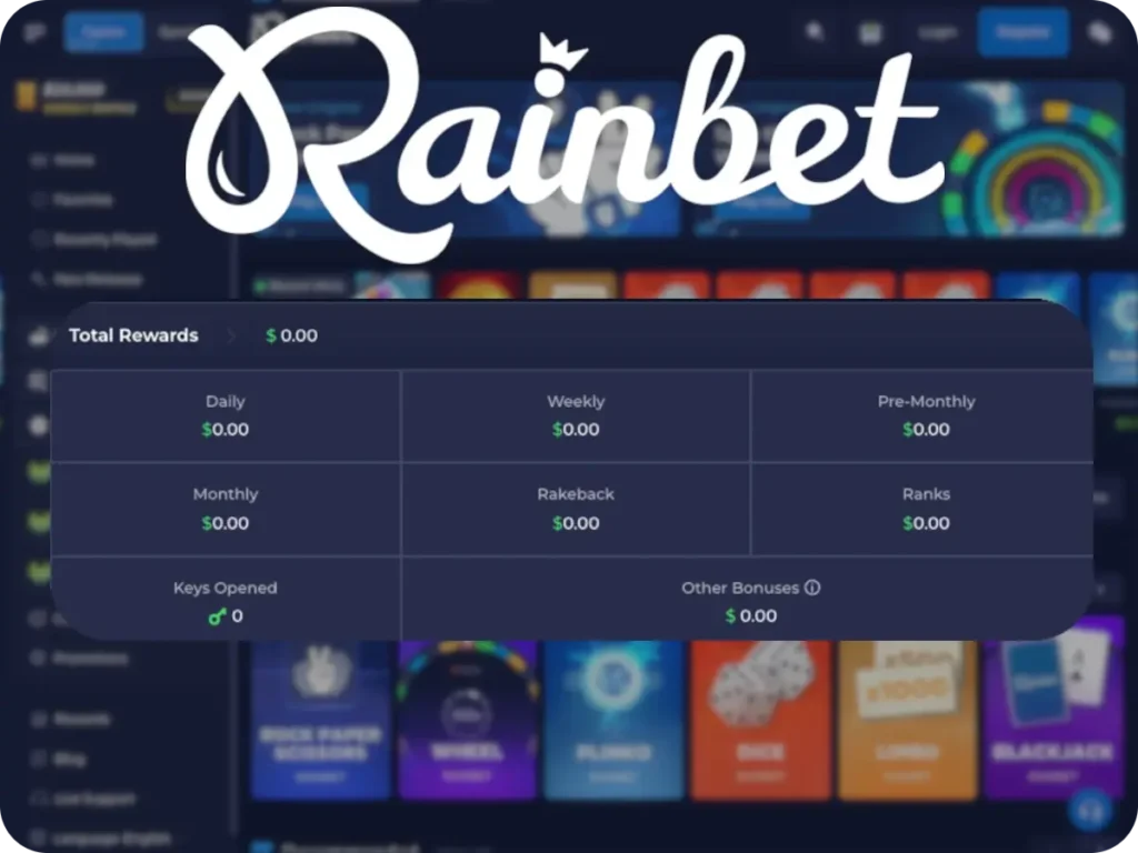 Casino Rainbet Bonuses