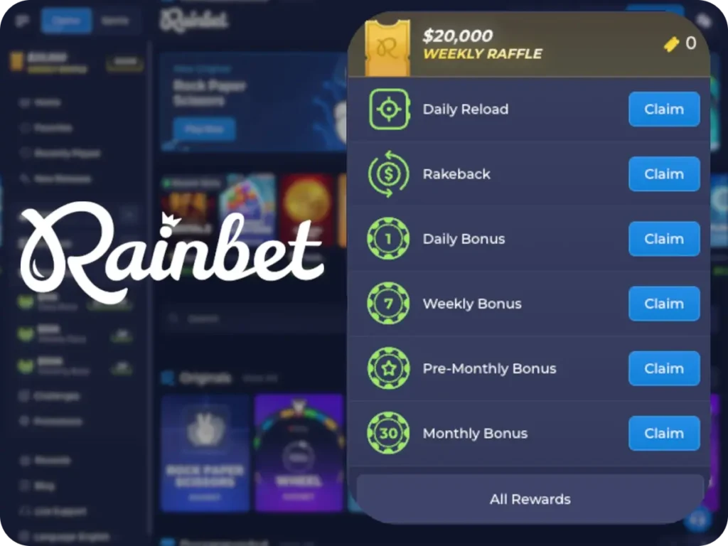 Rainbet Bonus