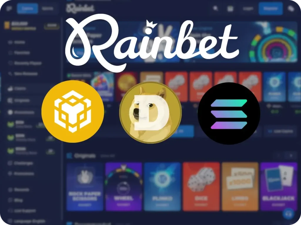 Rainbet casino crypto